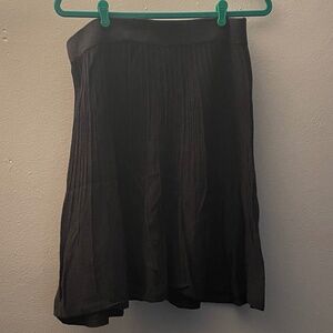 CAbi Vogue Knit‎ Charcoal Grey Skirt style 503 rn 54077 Size Medium